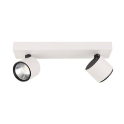 Lubinis šviestuvas Boniva LED 10W 3000K Juoda Balta (SPL-2854-2B-WH)