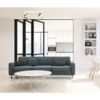 Lubinis šviestuvas Boniva LED 10W 3000K Juoda Balta (SPL-2854-2B-WH)