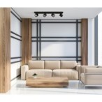 Lubinis šviestuvas Boniva LED 20W 3000K Juoda (SPL-2854-4B-BL)