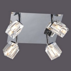 Lubinis šviestuvas Crt 4xG9 Chromo (CRT-4SQ)