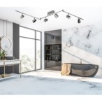 Lubinis šviestuvas Elmira LED 30W 3000K Chromo (HP-710BP-06-8571A)