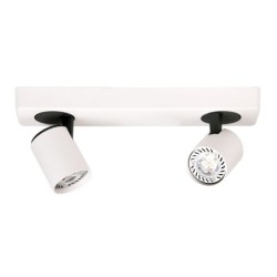 Lubinis šviestuvas Elvira 2xGU10 Smėlio Balta Smėlio Juoda (SPL-3142A-2-WH)