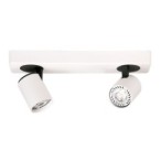 Lubinis šviestuvas Elvira 2xGU10 Smėlio Balta Smėlio Juoda (SPL-3142A-2-WH)