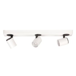 Lubinis šviestuvas Elvira 3xGU10 Smėlio Balta Smėlio Juoda (SPL-3142A-3-WH)