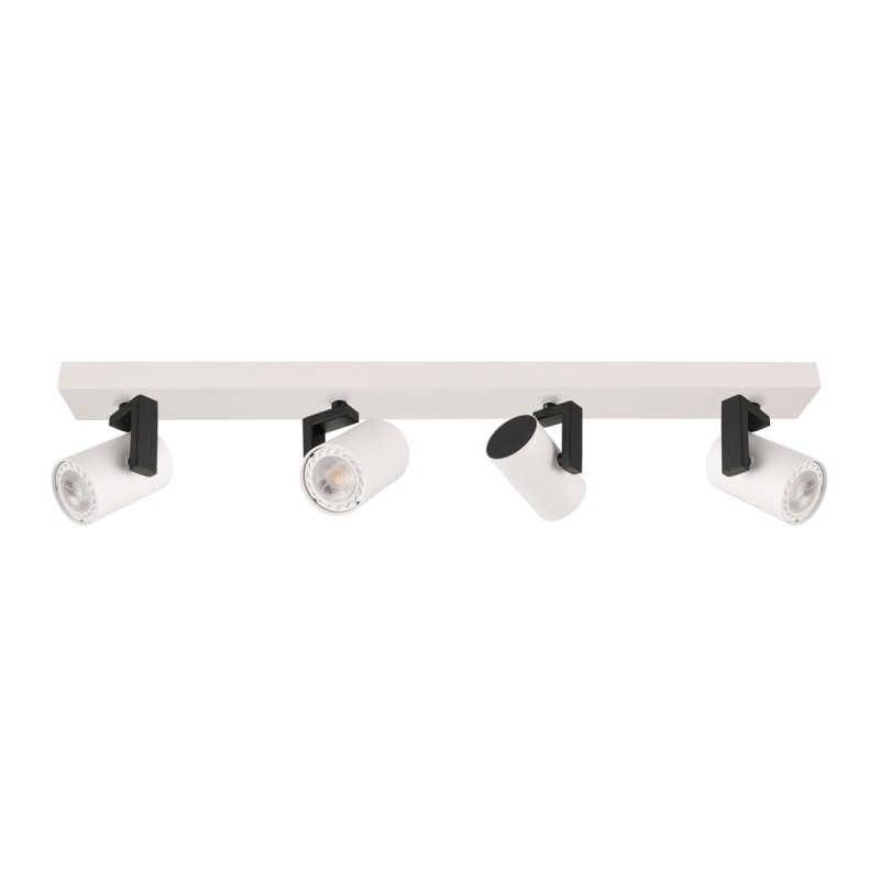 Lubinis šviestuvas Mola 4xGU10 Juoda Balta (SPL-2846-4 WH)