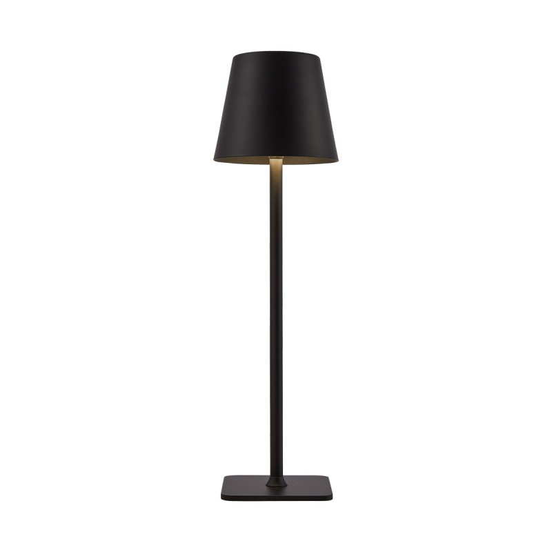Stalinis lauko šviestuvas Atlis LED 5W 3000, 6500K Juoda (TB-2821-BK)