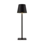 Stalinis lauko šviestuvas Atlis LED 5W 3000, 6500K Juoda (TB-2821-BK)