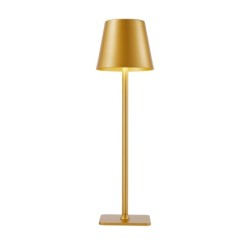 Stalinis lauko šviestuvas Atlis LED 5W 3000, 6500K Aukso (TB-2821-GD)