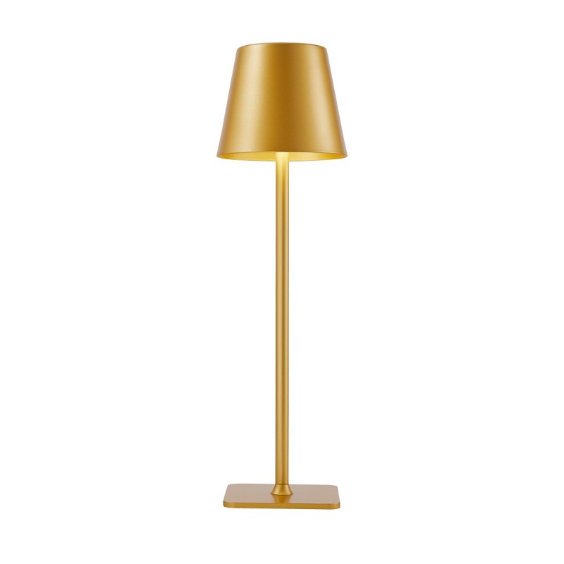 Stalinis lauko šviestuvas Atlis LED 5W 3000, 6500K Aukso (TB-2821-GD)