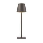 Stalinis lauko šviestuvas Atlis LED 5W 3000, 6500K Grafito (TB-2821-GR)