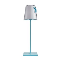 Stalinis lauko šviestuvas Ostap LED 5W 3000, K Mėlyna (TB-2749-BL)
