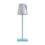 Stalinis lauko šviestuvas Ostap LED 5W 3000, K Mėlyna (TB-2749-BL)