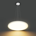 Pakabinamas šviestuvas Manito x Balta (PND-72843-480R-36W-WH)