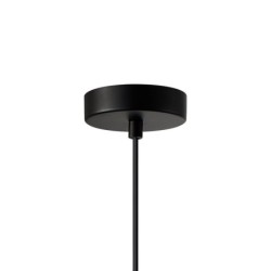 Pakabinamas šviestuvas Talia 1xE27 Juoda Dūmų (PND-36479A-1-BK-SG)