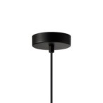 Pakabinamas šviestuvas Talia 1xE27 Juoda Dūmų (PND-36479A-1-BK-SG)