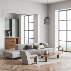 Pakabinamas šviestuvas Amiria 1xE27 Juoda (PND-28612-BK-SG)