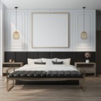 Pakabinamas šviestuvas Amiria 1xE27 Aukso (PND-28612-GD-AMB)