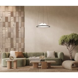 Pakabinamas šviestuvas Baret LED 26W 3000K Kavos (PND-58038-26W-3K)