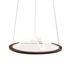 Pakabinamas šviestuvas Baret LED 26W 3000K Kavos (PND-58038-26W-3K)