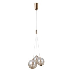 Pakabinamas šviestuvas Butero LED 12W 3000K Aukso (PND-34359-3-HBR-AMB)