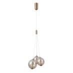 Pakabinamas šviestuvas Butero LED 12W 3000K Aukso (PND-34359-3-HBR-AMB)