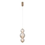 Pakabinamas šviestuvas Butero LED 12W 3000K Aukso (PND-34359-3V-HBR-AMB)