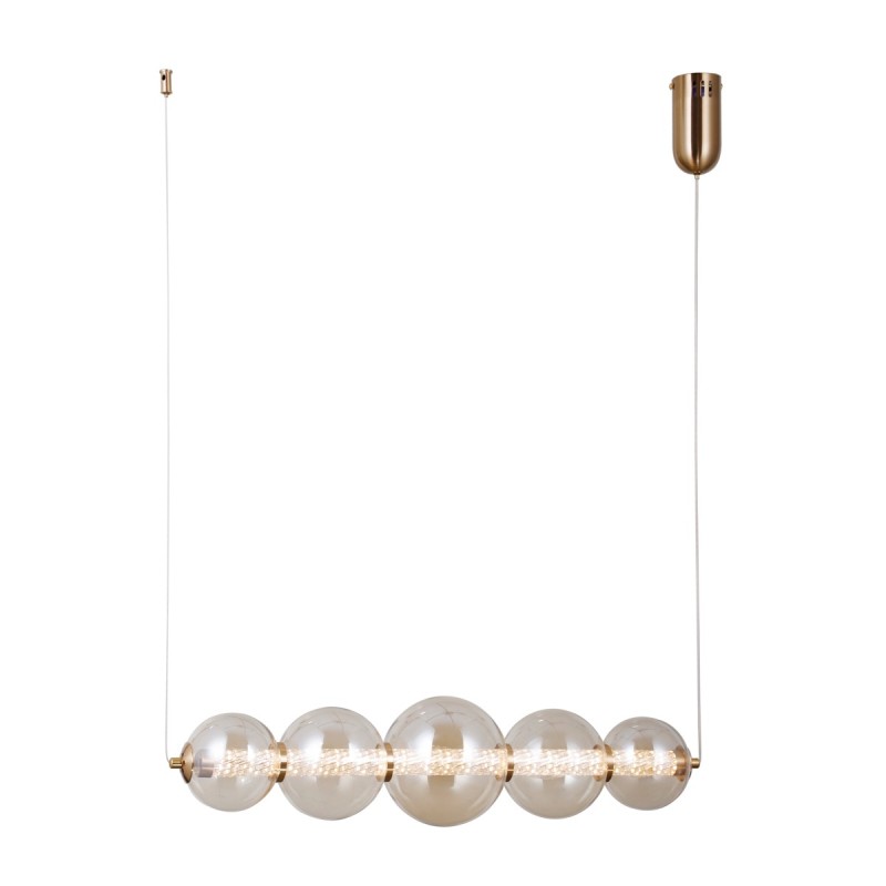 Pakabinamas šviestuvas Butero LED 18W 3000K Aukso (PND-34359-5H-HBR-AMB)