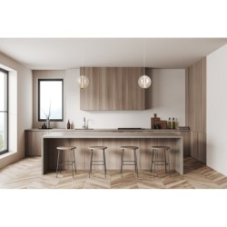 Pakabinamas šviestuvas Butero LED 9W 3000K Aukso (PND-34359-M-HBR-AMB)