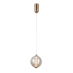 Pakabinamas šviestuvas Butero LED 6W 3000K Aukso (PND-34359-S-HBR-AMB)
