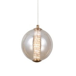 Pakabinamas šviestuvas Butero LED 6W 3000K Aukso (PND-34359-S-HBR-AMB)