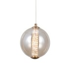 Pakabinamas šviestuvas Butero LED 6W 3000K Aukso (PND-34359-S-HBR-AMB)