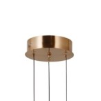 Pakabinamas šviestuvas Ganti LED 8W 3000K Aukso (PND-34362-3-HBR-OPAL)