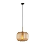 Pakabinamas šviestuvas Gavino 1xE27 Aukso (PND-26476-1-BRO-AMB)