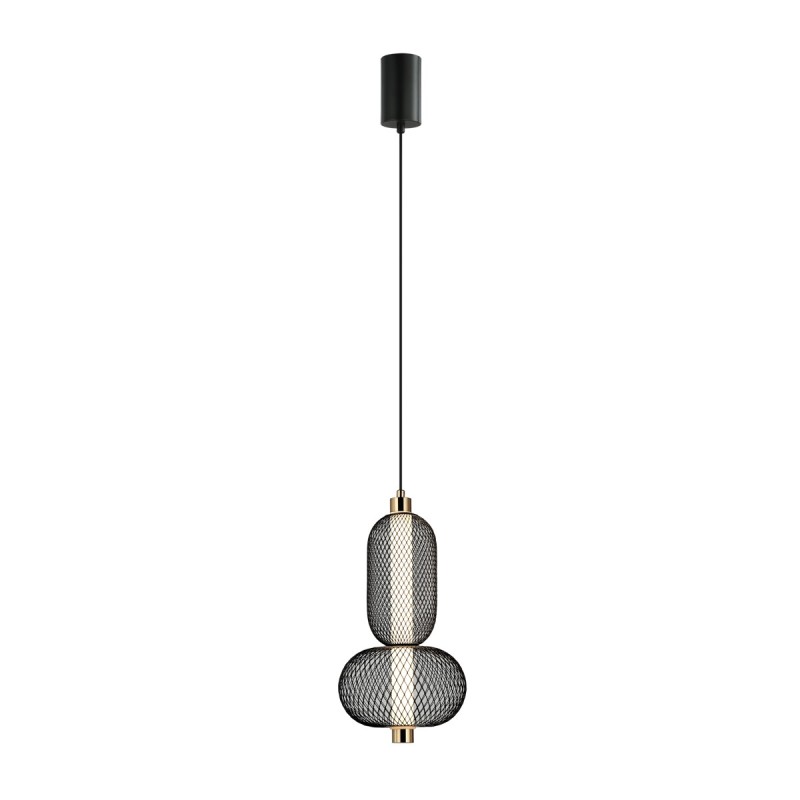 Pakabinamas šviestuvas Marco LED 10W 3000K Juoda (PND-84283-2-BK)