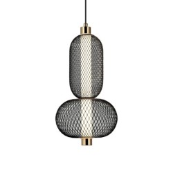 Pakabinamas šviestuvas Marco LED 10W 3000K Juoda (PND-84283-2-BK)