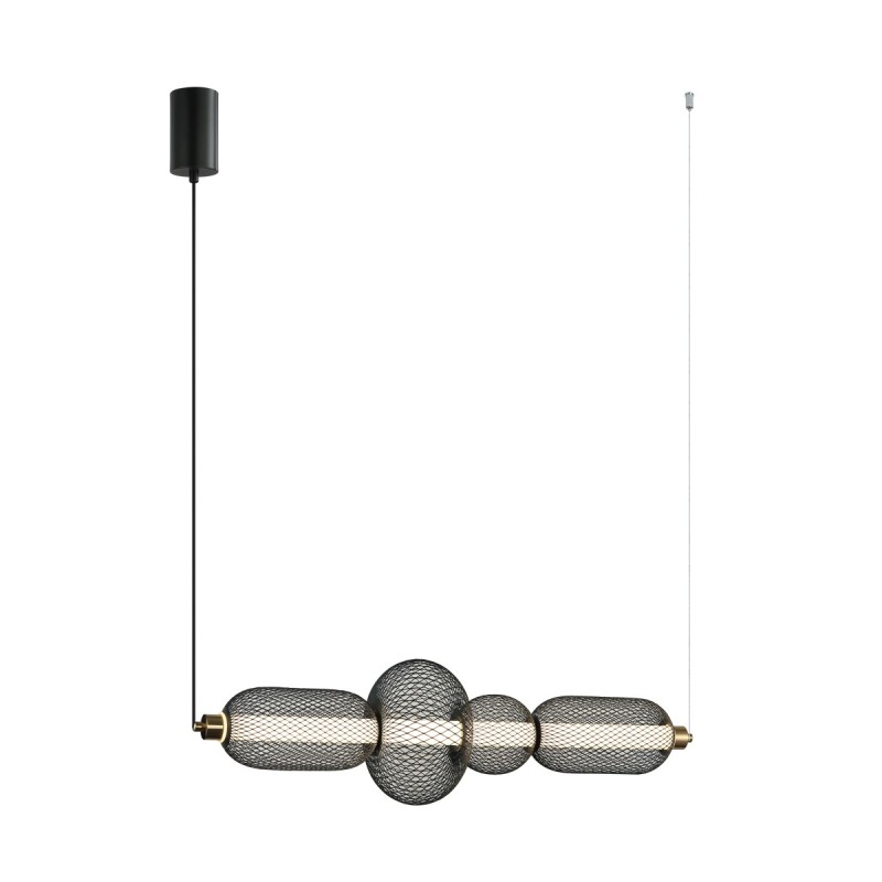Pakabinamas šviestuvas Marco LED 16W 3000K Juoda (PND-84283-4-BK)