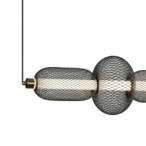 Pakabinamas šviestuvas Marco LED 16W 3000K Juoda (PND-84283-4-BK)