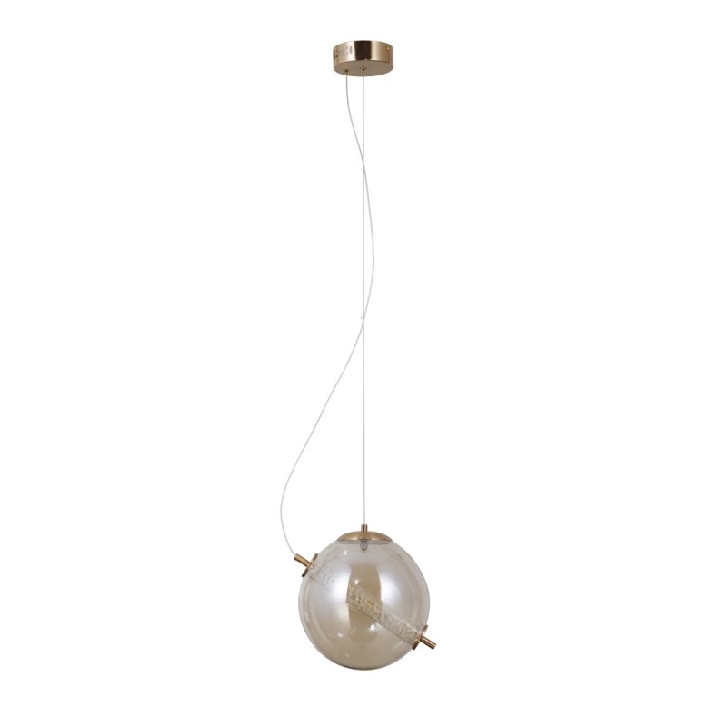 Pakabinamas šviestuvas Nola LED 12W 3000K Aukso (PND-34366-HBR-AMB)