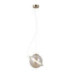 Pakabinamas šviestuvas Nola LED 12W 3000K Aukso (PND-34366-HBR-AMB)