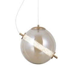 Pakabinamas šviestuvas Nola LED 12W 3000K Aukso (PND-34366-HBR-AMB)
