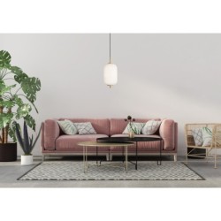 Pakabinamas šviestuvas Olmeto 1xE27 Aukso (PND-28798-1-GD-WH)
