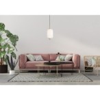 Pakabinamas šviestuvas Olmeto 1xE27 Aukso (PND-28798-1-GD-WH)