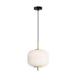 Pakabinamas šviestuvas Olmeto 1xE27 Aukso (PND-28798A-1-GD-WH)