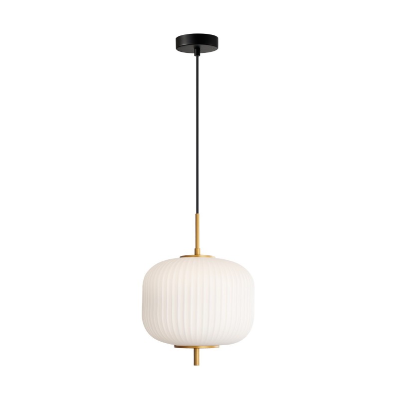 Pakabinamas šviestuvas Olmeto 1xE27 Aukso (PND-28798A-1-GD-WH)