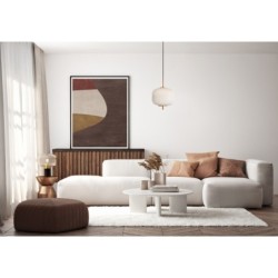 Pakabinamas šviestuvas Olmeto 1xE27 Aukso (PND-28798A-1-GD-WH)