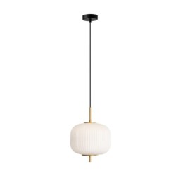 Pakabinamas šviestuvas Olmeto 1xE27 Aukso (PND-28798A-1-GD-WH)