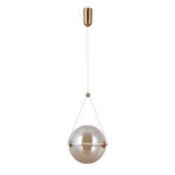 Pakabinamas šviestuvas Rastia LED 12W 3000K Aukso (PND-34361-L-HBR-AMB)