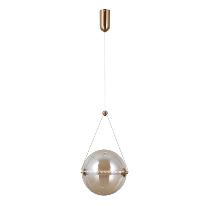 Pakabinamas šviestuvas Rastia LED 12W 3000K Aukso (PND-34361-L-HBR-AMB)