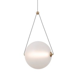 Pakabinamas šviestuvas Rastia LED 12W 3000K Aukso (PND-34361-L-HBR-OPAL)