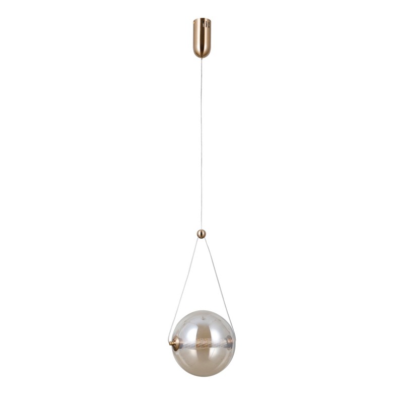 Pakabinamas šviestuvas Rastia LED 9W 3000K Aukso (PND-34361-M-HBR-AMB)